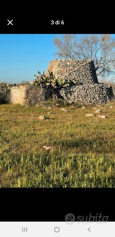 Terreno edificabile con trullo
