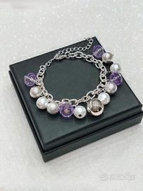 Bracciale Acciaio Inox con Ciondoli 