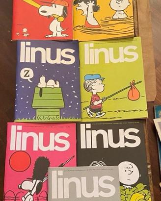 Linus anno I 1-9 ristampa Repubblica