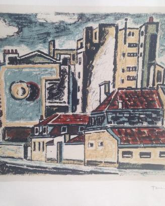 Quadro Litografia Orfeo Tamburi