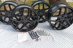 Cerchi in lega AVUS AC-519 da 17 black 