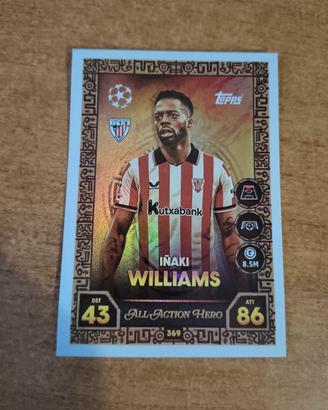 Figurina match attax Williams