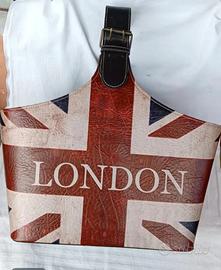 Portariviste London in ecopelle 