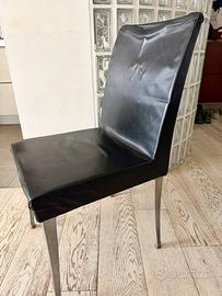 Poltroncine in pelle