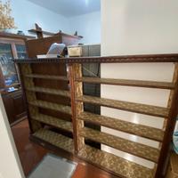 Libreria legno bassa