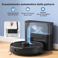robot aspirapolvere e lavapavimenti