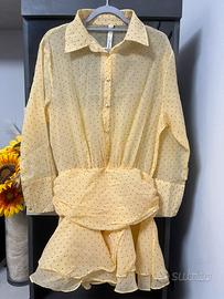 Vestito a pois giallo C’est_Monique