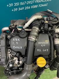 MOTORE K9K IMPIANTO BOSH 1.5D ANNO 2012