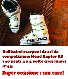 Scarponi da sci da gara