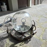 Lampadari in ferro battuto