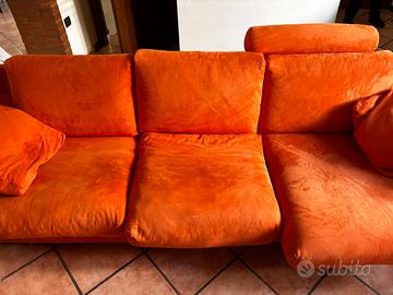 Divano 3 posti con  chaise lounge