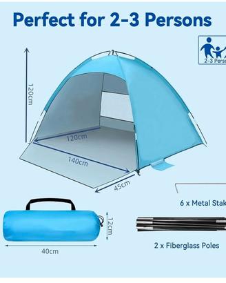 Tenda da spiaggia/tempo libero