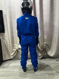 Tuta guanti scarpe SPARCO OMP karting