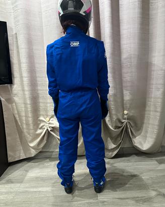 Tuta guanti scarpe SPARCO OMP karting