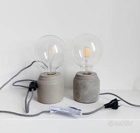 Coppia lampade cemento Zara Home