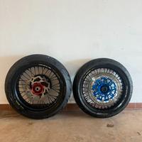 kit cerchi motard + tamponi bold