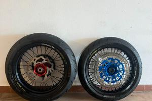 kit cerchi motard + tamponi bold