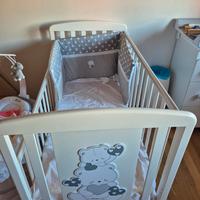 lettino neonato fino a 2 anni e +