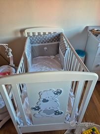 lettino neonato fino a 2 anni e +