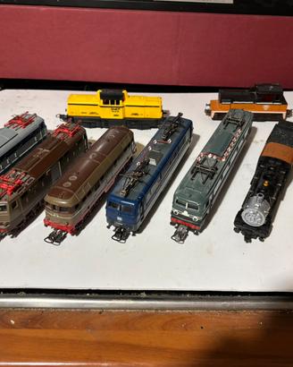 Lotto 9 locomotive lima trenini fs Ferrovie