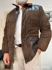 GIACCONE  VALENTINO IN PELLE SCAMOSCIATA