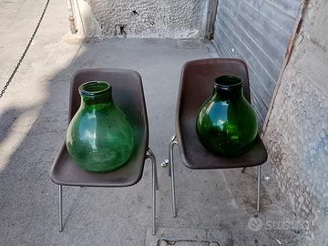 damigiana in vetro vintage