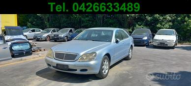 Ricambi MERCEDES CLASSE S 320 benzina 220 - 112944