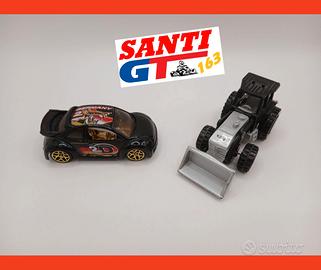 Volkswagen New Beetle CUP & Trattore hot wheels 1/