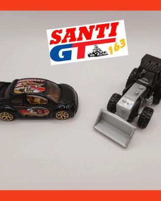 Volkswagen New Beetle CUP & Trattore hot wheels 1/