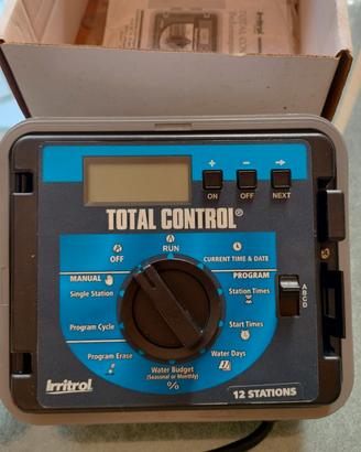 programmatore irrigazione irritrol Total c. 12