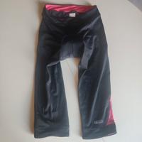 Pantalone donna 3/4 bici da strada con fondello