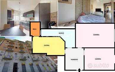 TRILOCALE PANORAMICO SU 2 ARIE CON CANTINA!