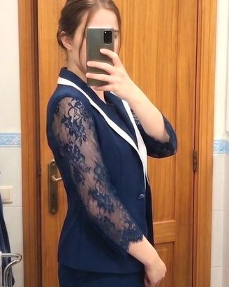 Vestito da cerimonia lusso boutique Ardizzone 44