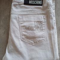 Jeans Love Moschino bianchi