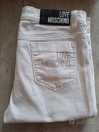 Jeans Love Moschino bianchi