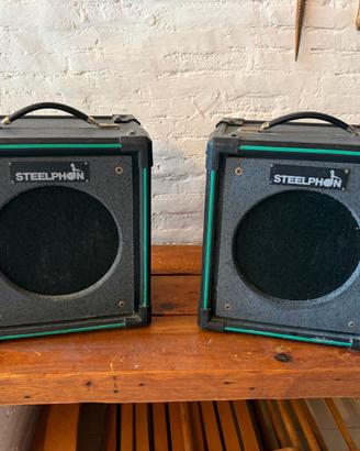 Coppia di casse Steelphon