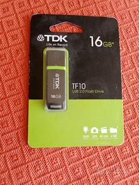 Pennetta USB TDK da 16 GB nuova