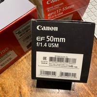 Canon obiettivo EF 50 mm f/1,4 USM