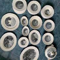 Servizio piatti inglesi antichi