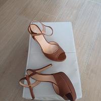 scarpa pelle marrone