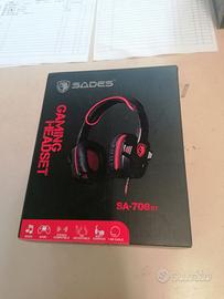 CUFFIE GAMING SADES SA-708GT