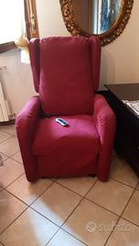 Poltrona telecomandata più funzioni