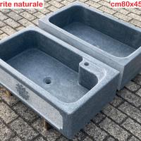 Lavello lavandino per cucina pietra granito 80 5