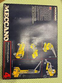 gioco meccano anni 80, confezione ‘meccano 4’