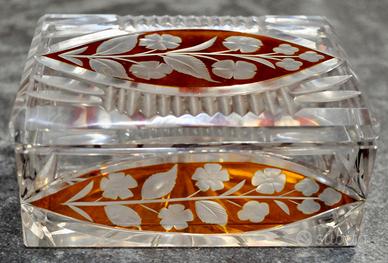 Piccola Scatola cristallo anni '60