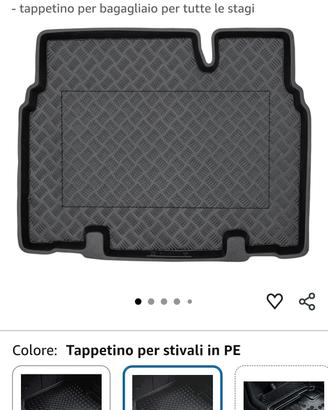 Tappetino baule Citroen C3 aircross 2022