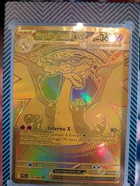 Mega Charizard ex dorata