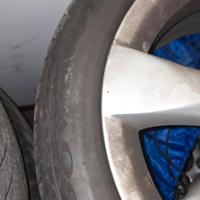 4 Cerchi 17" Originali Mercedes Classe B + Gomme P