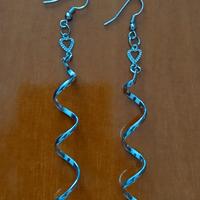 orecchini a spirale bigiotteria 
