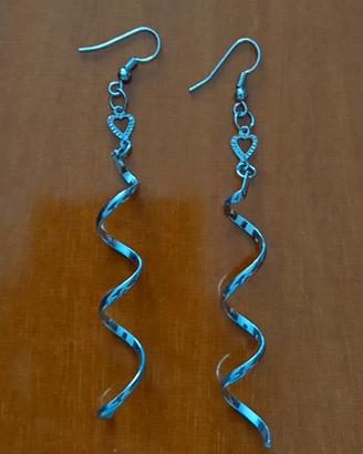 orecchini a spirale bigiotteria 